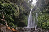 Tiu Kelep Waterfalls, Mt. Rinjani, Lombok, Indonesia